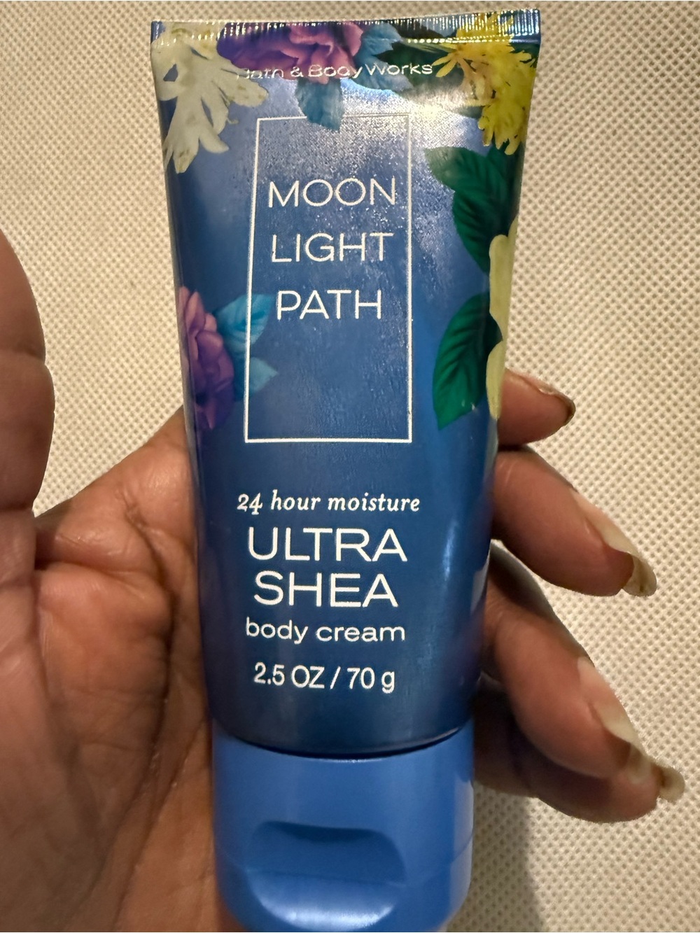 Bath & Body Works Moonlight Path Ultra Shea Body Cream - Blue